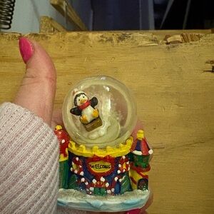 Colorful Penguin Snow Globe Toy